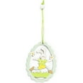 thumbnail image 4 of 24 Pack Easter Ornaments, Wood Easter Eggs Chicken Rabbit Hanging Tag Embellishment Home Party Decoration, 4 of 9