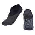 thumbnail image 4 of 2 Pares de Calcetines de Yoga con Agarre Antideslizante Pilates Barre Ballet Dance Gym Fitness Calcetines Sunnimix Calcetines antideslizantes de yoga, 4 of 8