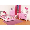 thumbnail image 2 of Tapis KD rectangle amusant pour enfant Rose nylon, 2 of 2