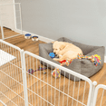 thumbnail image 6 of FXW Homeplus Indoor Dog Playpen - Stress-Free and Safe Play, 40 Inch 12 Panels for Puppy and Small Dogs, White│Patented, 6 of 7