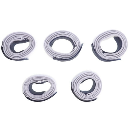 

NUOLUX 5 Pcs Fixing Straps Nylon Leg Bag Straps Nonslip Drainage Bag Fixing Straps