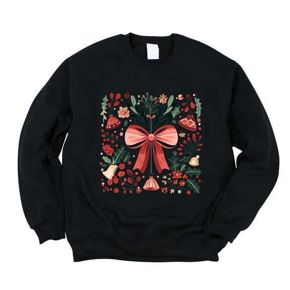 Coquette Holly Collage - Women's Graphic Sweatshirt
