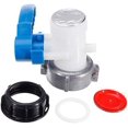 thumbnail image 3 of Conector de conversión de maleta ibc, válvula de mariposa de maleta de granelero mediano 1000l dn40 / ddn50 conector de conversión de drenaje de contenedor de agua de granelero mediano (62mm), 3 of 5