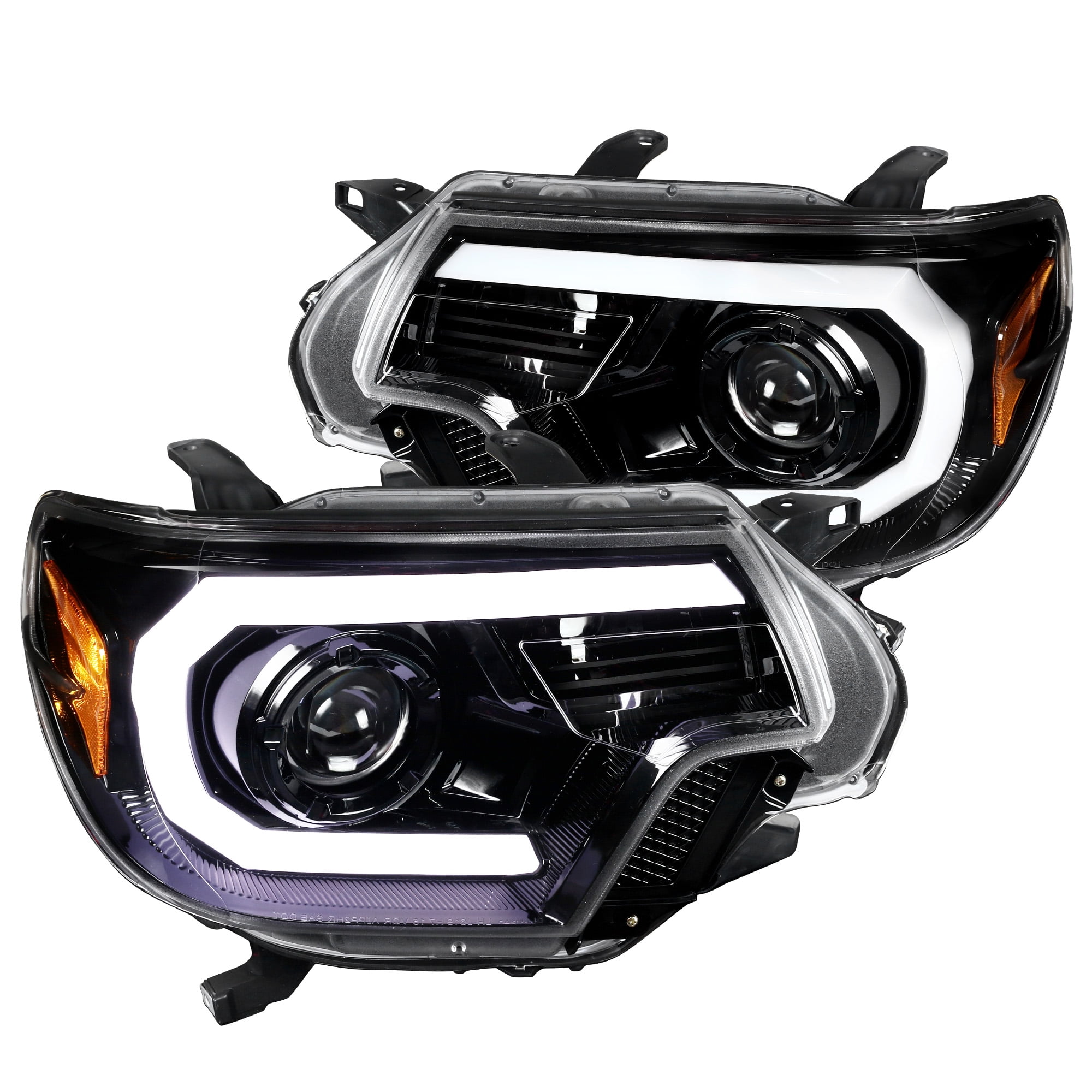 SpecD Tuning LED Light Bar Projector Headlights for 20122015 Toyota