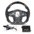 thumbnail image 1 of Steering Wheel, Flat Bottom  Car Steering Wheel With LED  Lights Display For Auto, 1 of 8