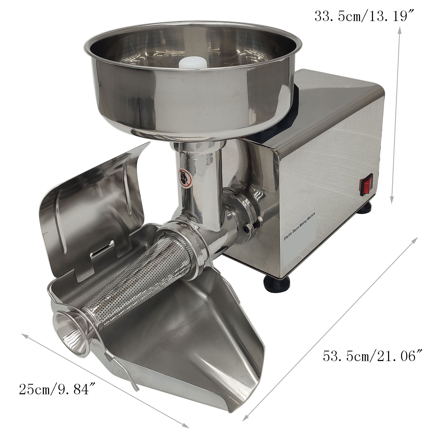 Presse à Tomates Et Légumes En Métal - Accessoire Pour Mixeur, Passoire à Fruits Et Légumes