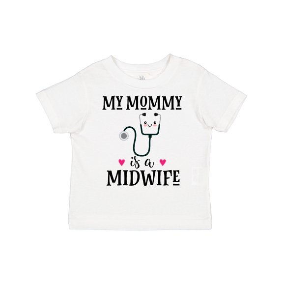 Inktastic Midwife Mom Baby Gift Girls Toddler T-Shirt