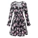 thumbnail image 5 of Vestido Casual Pompotops Manga Larga Cuello V Mujer, 5 of 6
