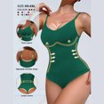 thumbnail image 5 of Karight Women's Spaghetti Strap Shapewear Bodysuit Tummy Control Body Shaper Seamless Waist Trainer Body Suit, 5 of 5