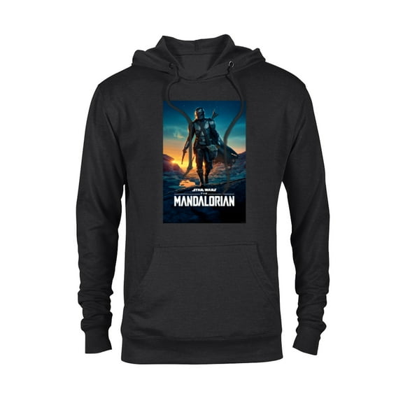 Star Wars The Mandalorian Season 2 Poster - Pullover Hoodie for Adults - Customized-Black