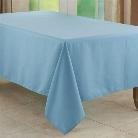 

65 x 104 in. Casual Design Everyday Oblong Tablecloth Aqua