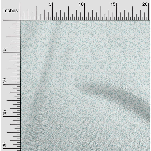 oneOone Cotton Silk Sky Blue Fabric Abstract Texture Sewing Craft Projects Fabric Prints By Yard 42 Inch Wide