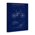 thumbnail image 3 of Stupell Industries Detailed Bicycle Blueprint Transportation Painting Gallery Wrapped Canvas Art Print Wall Art, 30 x 40, 3 of 7