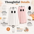 thumbnail image 5 of Halloween Ghost Can Holder with Bottle Opener 3D Printed Beverage Can Sleeve for 12 oz Cans Cute Ghost Figurine Table Decor for Parties Desks & Kitchens, 5 of 8