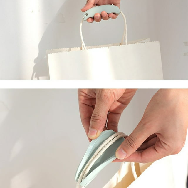 Sac de Légumes Fruits Support de Levage Transport Réutilisable Portable Poignée de Transport d'Épicerie Réutilisable Porte-Outil de Poche Économiseur de Travail Rose