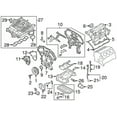 thumbnail image 2 of New Genuine Infiniti Gasket-Adapter 16175JK21A OEM, 2 of 10