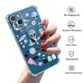 thumbnail image 2 of Space Alien UFO Clear Case for iPhone 13 Mini,Transparent Soft TPU Bumper Full Cover Case, 2 of 5