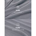 thumbnail image 4 of MINTREUS Thermal Underwear for Women Long Johns with Fleece Lined, Base Layer Women Cold Weather Top Bottom, 4 of 8