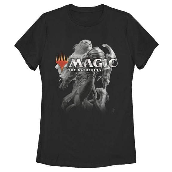 Women's Magic: The Gathering Iconic Ajanimane Graphic Tee Black Large
