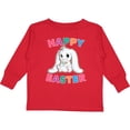 thumbnail image 3 of Inktastic Happy Easter Adorable Bunny Boys or Girls Long Sleeve Toddler T-Shirt, 3 of 5