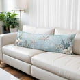 thumbnail image 2 of Teal Ocean Coastal Body Pillow Covers 20"x54", Summer Beach Nautical Coral Starfish Soft Brushed Microfiber Breathable Throw Pillow Covers, Pillowcase with Zipper for Couch Sofa Bedroom Living Room, 2 of 9