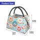 thumbnail image 2 of Fotbe Colorful Donut Bolsa Térmica Portátil con Estampado, Bolsa de Entrega de Alimentos Aislada, Bolsa Reutilizable de Gran Capacidad para Comidas y Supermercado, 2 of 6