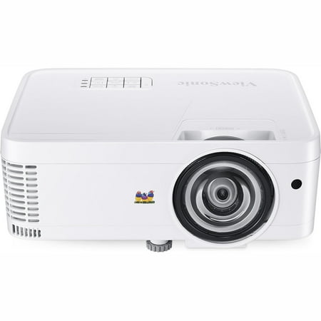 ViewSonic PS501X XGA Short Throw DLP Projector for Business and Education, 3,400 lumens, native XGA 1024 x 768 resolution, HDMI and VGA connectivity, and a RS232 control