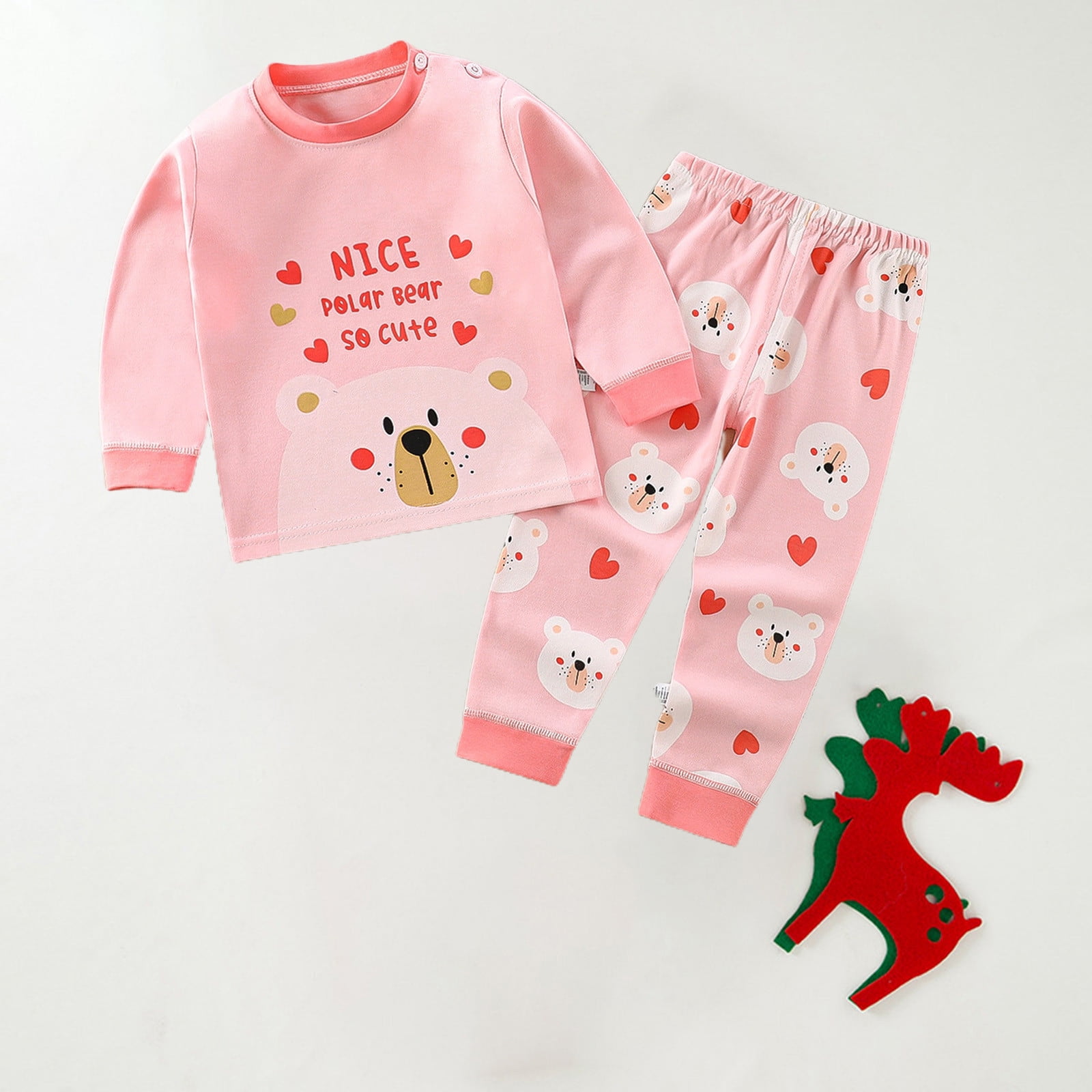 TopLLC Pyjamas pour Enfants Ensemble de sous-Vêtements pour