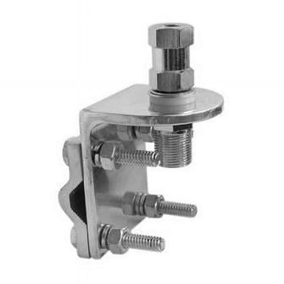 Accessories Unlimited  3-Way Aluminum Mirror Mount - Silver - 2in. H x 5in. W x 8in. L - 0.55 lbs