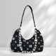 thumbnail image 4 of Bolsos De Mano Bolsa de mano femenino con rayas onduladas, Mini de muñeca con nudo, Color de contraste, moda informal, Simple, elegante, hecho a mano para vacaciones de fin de semana Sywqhk Para Estrenar, 4 of 9