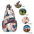 thumbnail image 5 of Crossbody Bags for Women Men - Marine Sailing Casual Sling Bag Backpack Trendy Chest Bag for Travel Sports Gym Running Hiking, 5 of 7