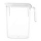 thumbnail image 1 of 1800ml Plastic Pitcher Pot Jug with Lid for Hot or Cold Water Ice Tea and Juice, 1 of 4