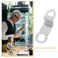 thumbnail image 3 of SEWCHICS Clock Hanging Hooks Silver Metal For Clock Enthusiasts 10Pcs 2.4X0.8X0.6In, 3 of 8