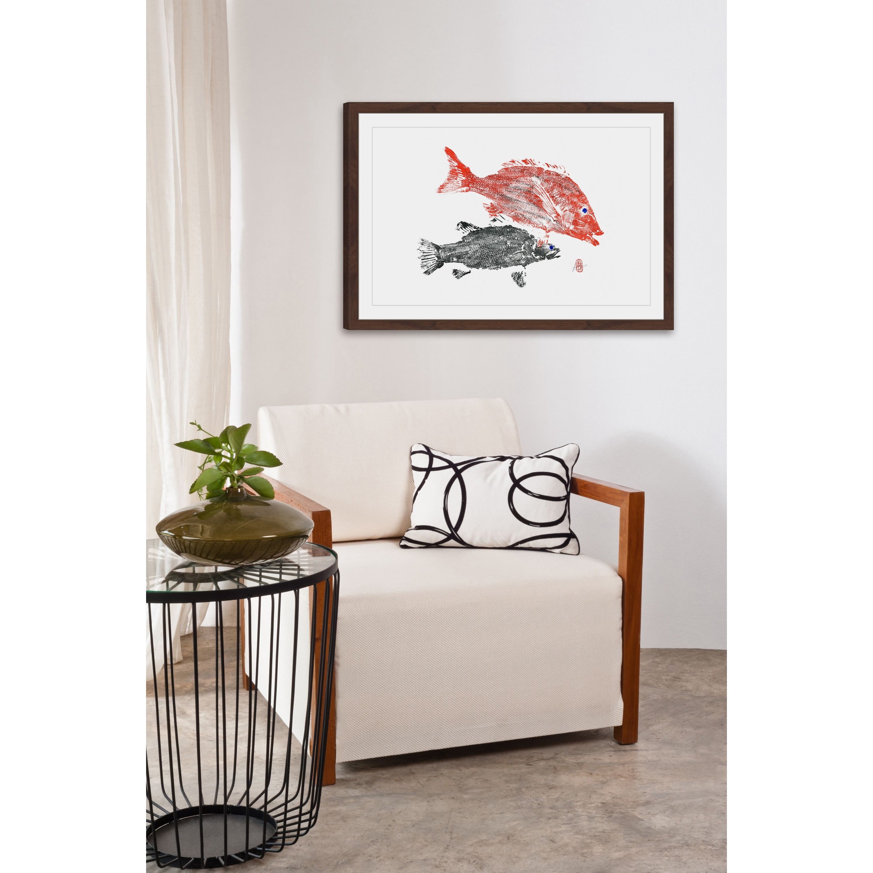 "Common Pandora" Framed Painting Print
