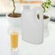 thumbnail image 2 of 2 jarras de plástico con asa para almacenamiento de líquidos, recipiente versátil con tapa para cocina, botellas de almacenamiento a prueba de fugas, bebidas, botella de batido, 2 l, 2 of 7