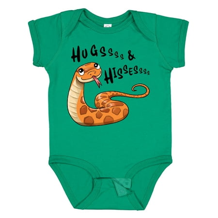 

Inktastic Hugs and Hisses- Cute Snake for Valentines Day Gift Baby Boy or Baby Girl Bodysuit