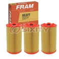 thumbnail image 3 of 3 pc FRAM CA11950 Heavy Duty Air Filters for 961605 A1125C AF1828 AF666 AFR-81828 VA-306 WA10048 Intake Inlet Manifold Fuel Delivery Filters, 3 of 3
