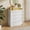 White, variant on 5-Drawer Dresser with LED Lights, Tall Storage Chest for Bedroom, White
