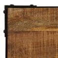 thumbnail image 5 of vidaXL Dining Table Solid Rough Mange Wood and Steel 120 cm, 5 of 5