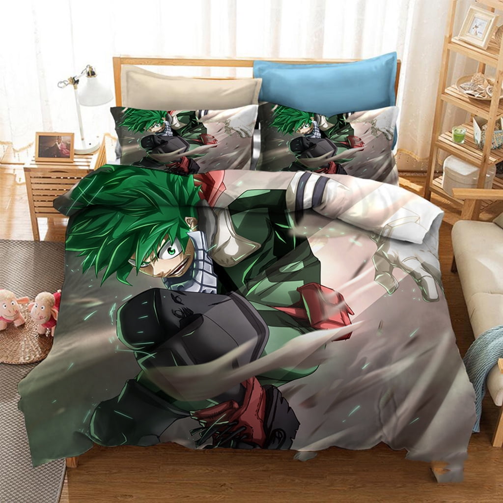 Manga My Hero Academia Bedding Bed Set Twin Full Queen King Size