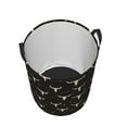 thumbnail image 3 of Daiia cow Skulls Laundry Hamper With Handles Large Storage Basket/Toy Organizer/Dirty Clothes Collapsible Waterproof For College Dorms, Bedroom,Bathroom, 3 of 8
