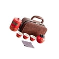 thumbnail image 1 of Juego de té de viaje Strade Fareast Limited Tetera reutilizable e infusor Portátil Rojo, 1 of 8