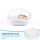 thumbnail image 2 of Bañera para hámster, lavabo de baño transparente con arena para hámster., 2 of 8