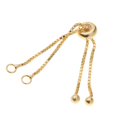 thumbnail image 4 of Wisewang S925 Adjustable Extender Chain for Necklace Jewelry Making Bracelet Silver Gold 5cm, 4 of 6