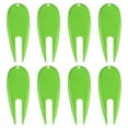 thumbnail image 1 of Unique Bargains Golf Divot Tool Plastic Golf Repair Tool Ball Marker for Golfer, Green, 8 Pack, 1 of 5