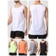 thumbnail image 2 of Camiseta deportiva para hombre, sin mangas, ligera, para correr, 2 of 7