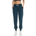thumbnail image 1 of Women Jogger Pants with Pockets Elastic Drawstring Waist Relaxed Running Sport Sweatpants, 1 of 8
