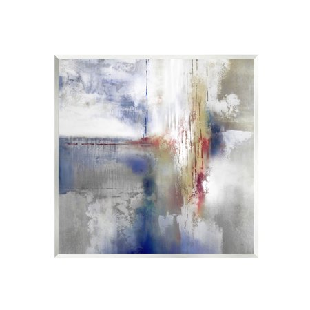 Stupell Industries Abstract Brush Strokes Composition Painting Unframed Art Print Wall Art, Design by K. Nari