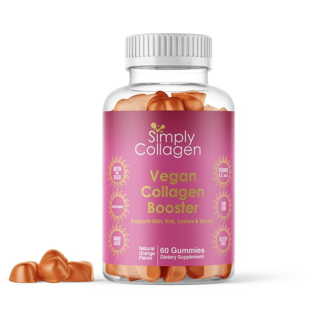 Gomitas veganas para aumentar el colágeno Simply Collagen® con biotina y vitaminas