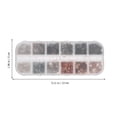 thumbnail image 4 of 3 cajas de decoración de uñas, lentejuelas, Mica, mármol, piedra, confeti, decoración de uñas, 4 of 5